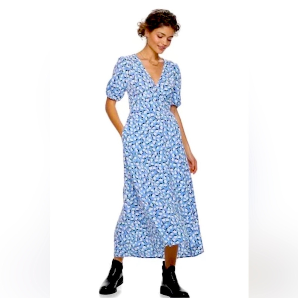 POPSUGAR Wrap Maxi Dress Size Small